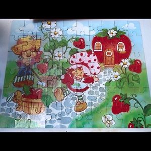 Strawberry Shortcake puzzle vintage
